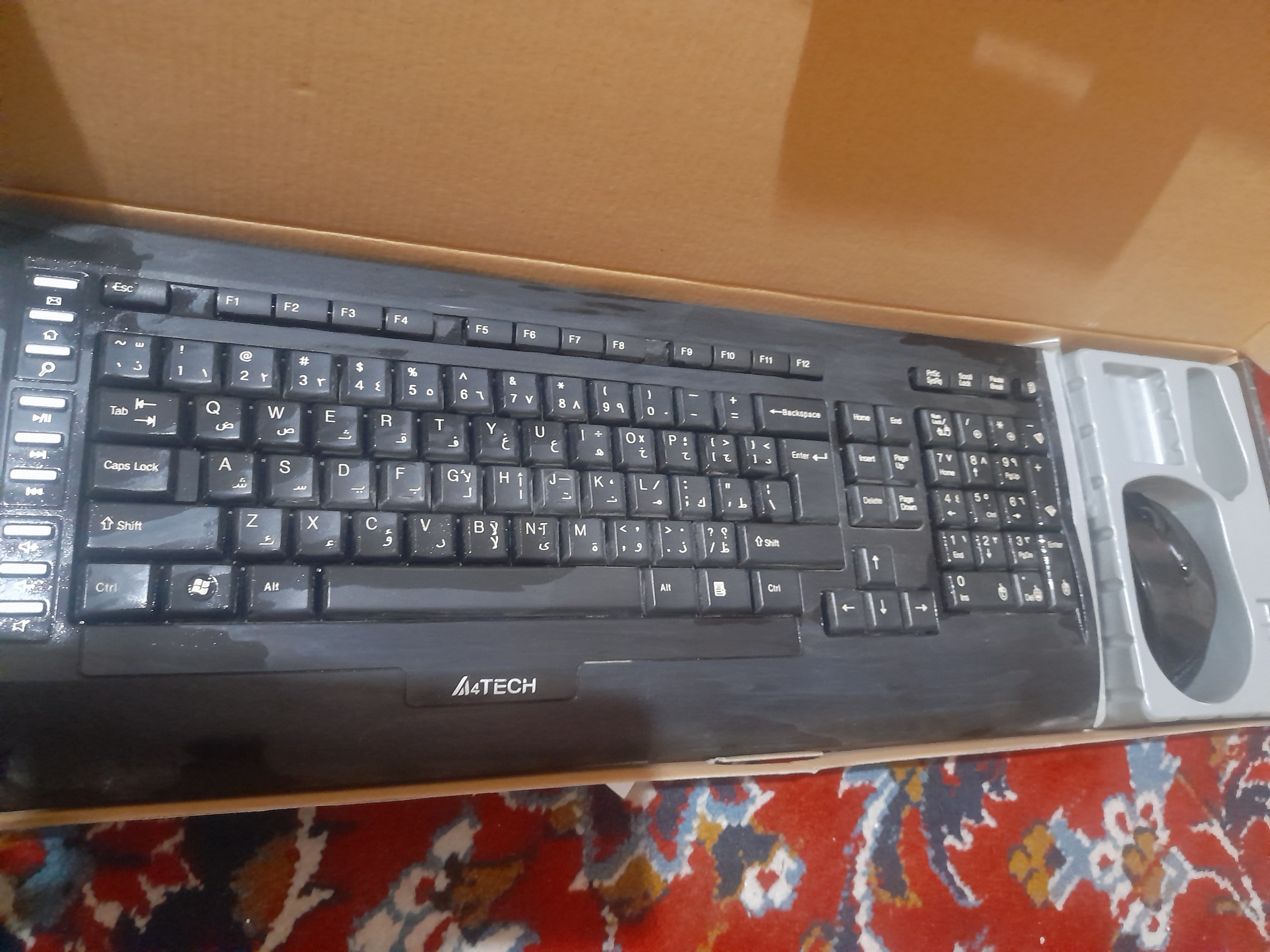 موس و کیبورد zero delay a4tech 9300H
