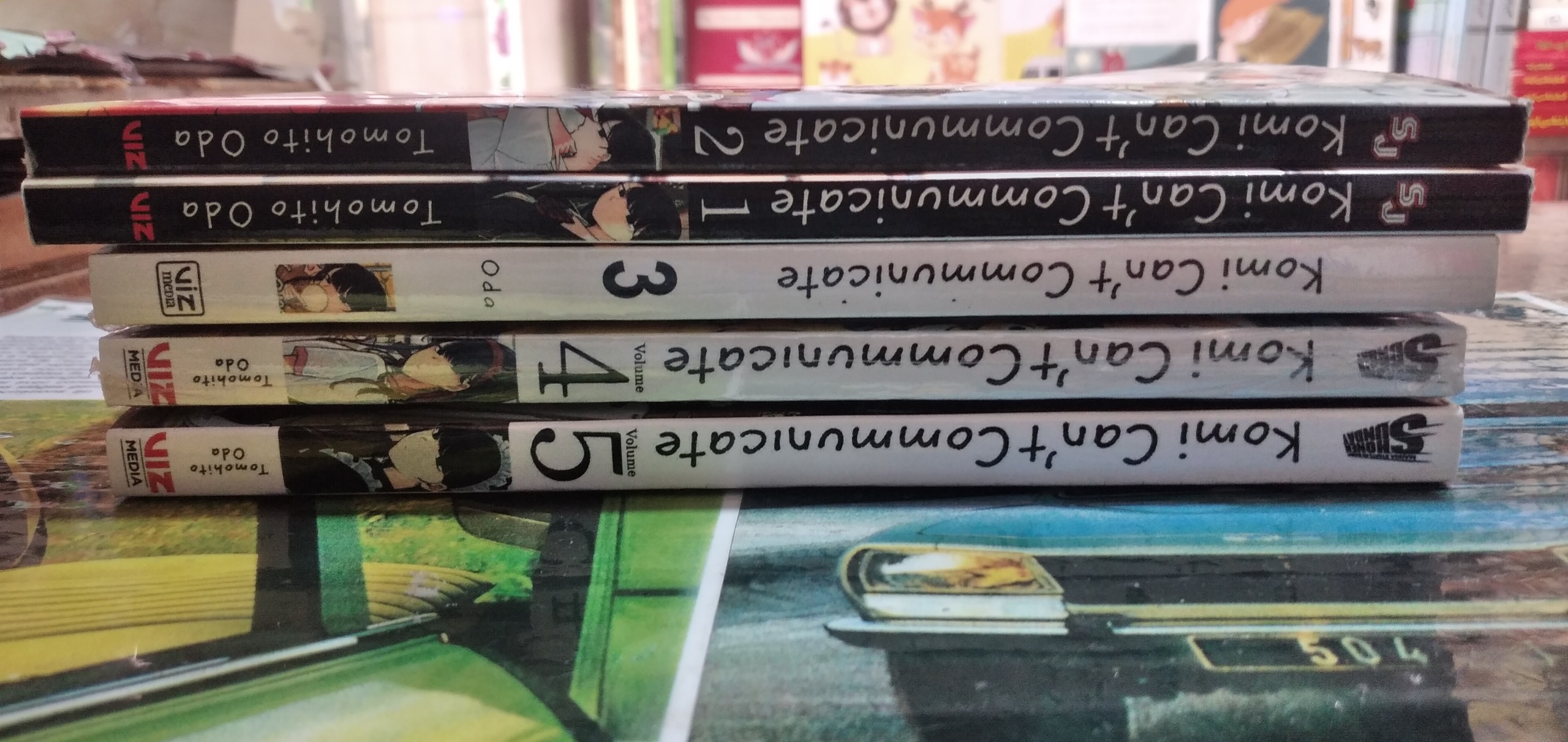 کتاب های مانگا ژاپنی 5جلدی