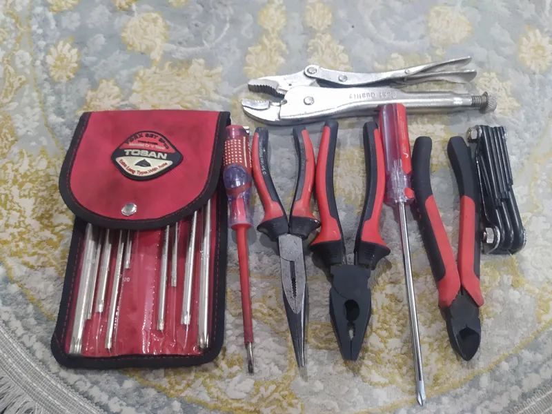 8عدد ابزار توسن ویک توسکار توضیحات توجه شود