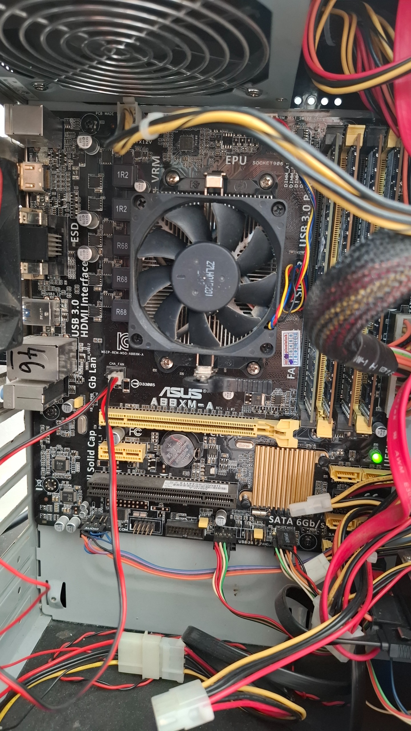 باندل مادربرد ایسوس A88XM-A با پردازنده AMD A47300