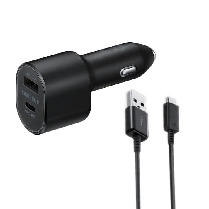 Samsung Super Fast Dual Car Charger شارژر فندکی