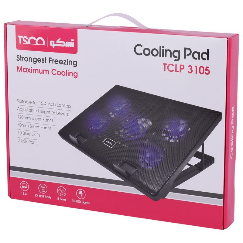 پایه نگهدارنده لپ تاپ تسکو coolpad قوی