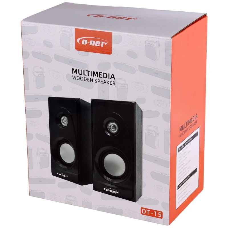 D-NET SPEAKER اسپیکر دوقلو لپ تاپ و کامپیوتر