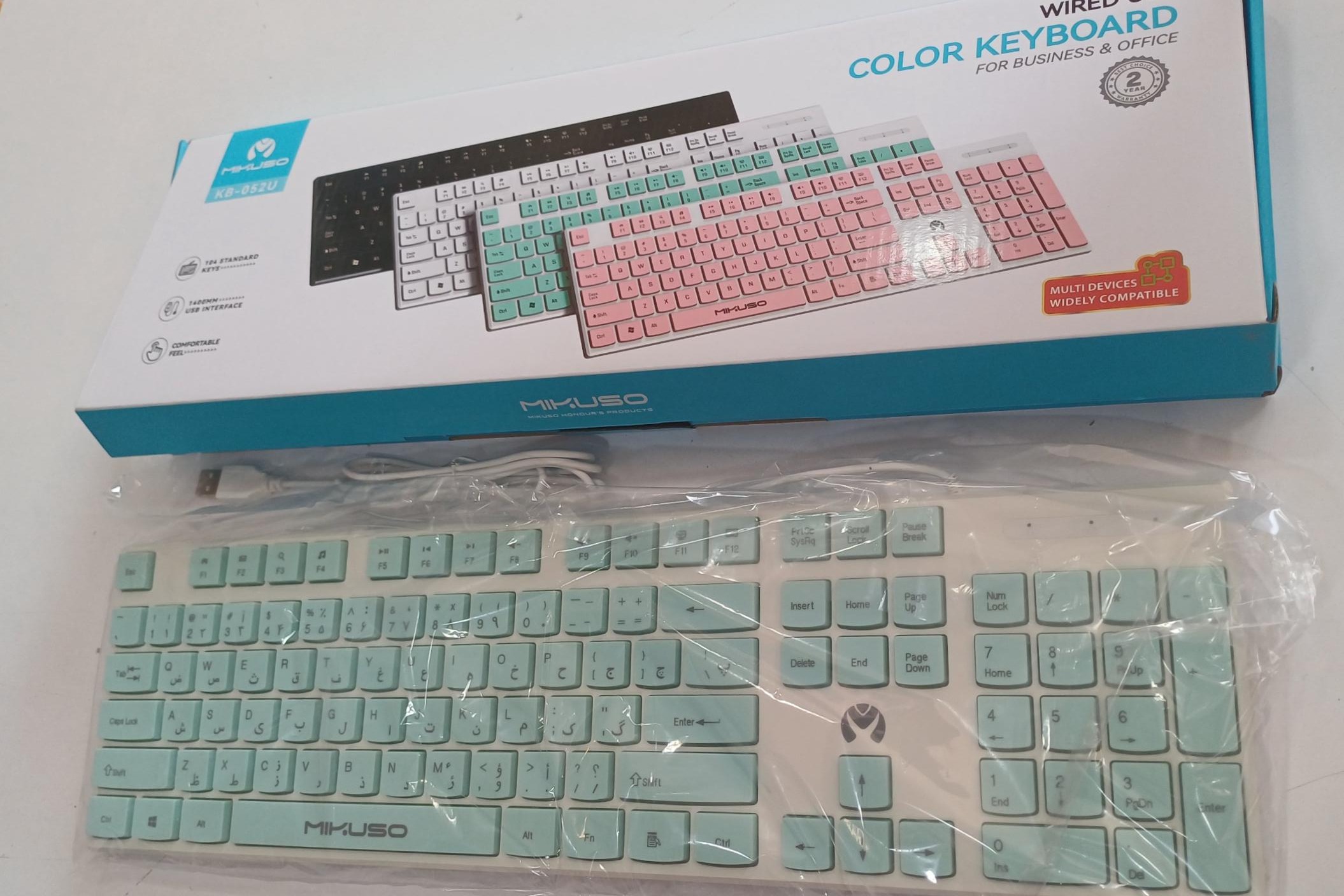 کیبورد فانتزی mikuso درجه یک