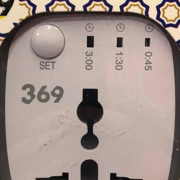 تبدیل و محافظ برق تایمر دار 369