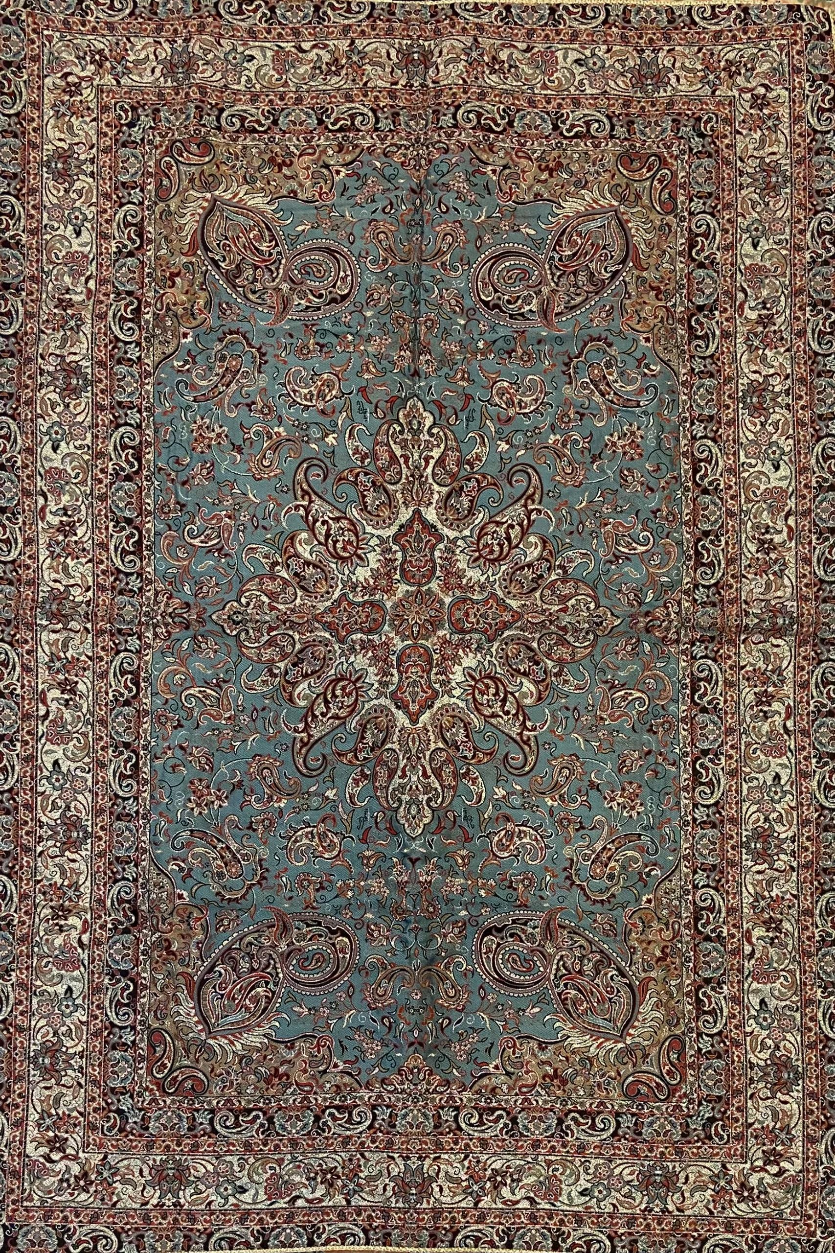 رومیزی ترمه دولایه