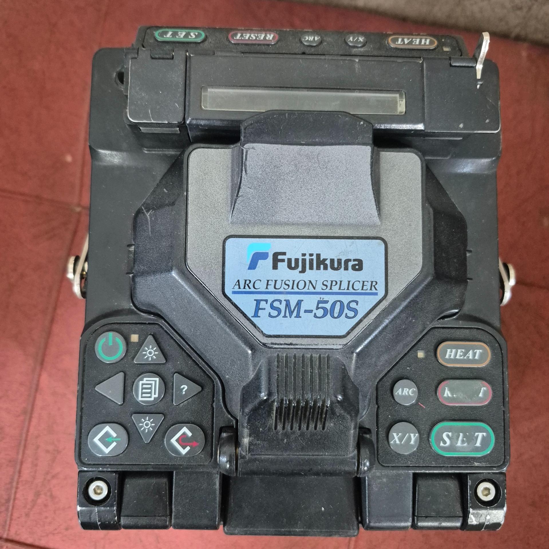 دستگاه فیوژن فیبر نوری Fujikura FSM-50S و تجهیزات