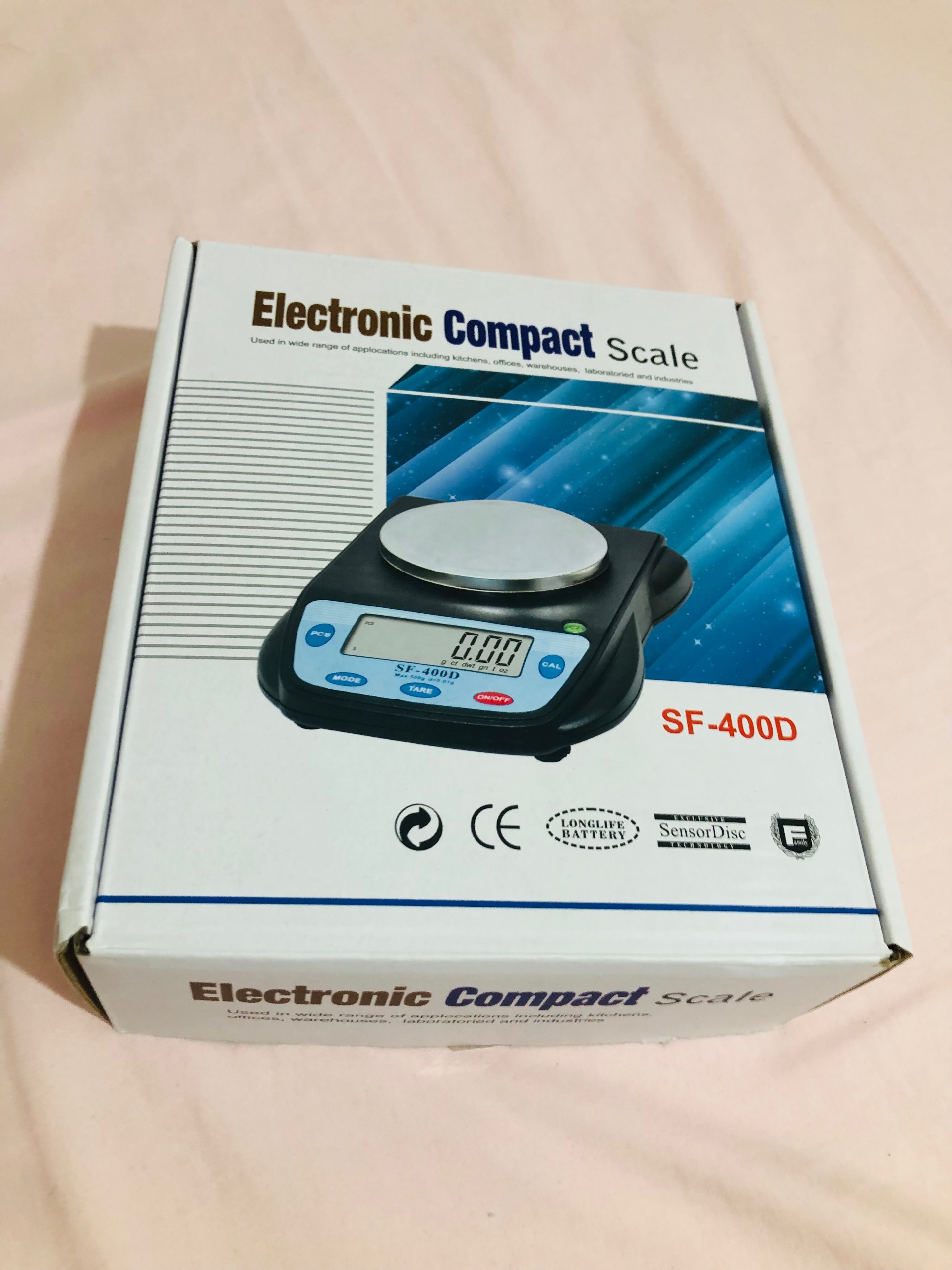 ترازو آزمایشگاهی 500گرمی با دقت 0.01