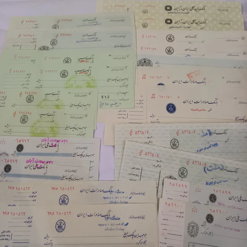 10 جفت چک قدیمی