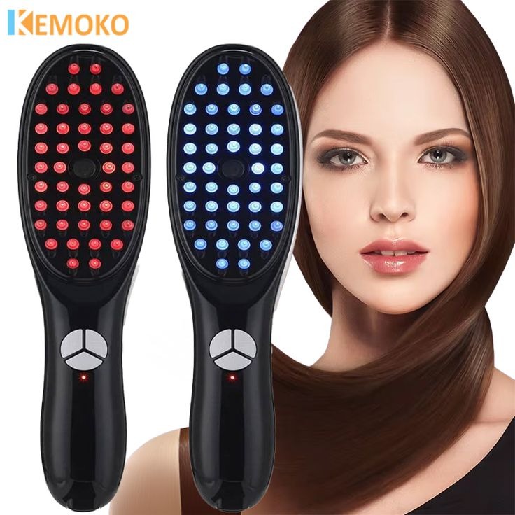 برس ماساژور سر ویبره دار نانو (بخور دار)