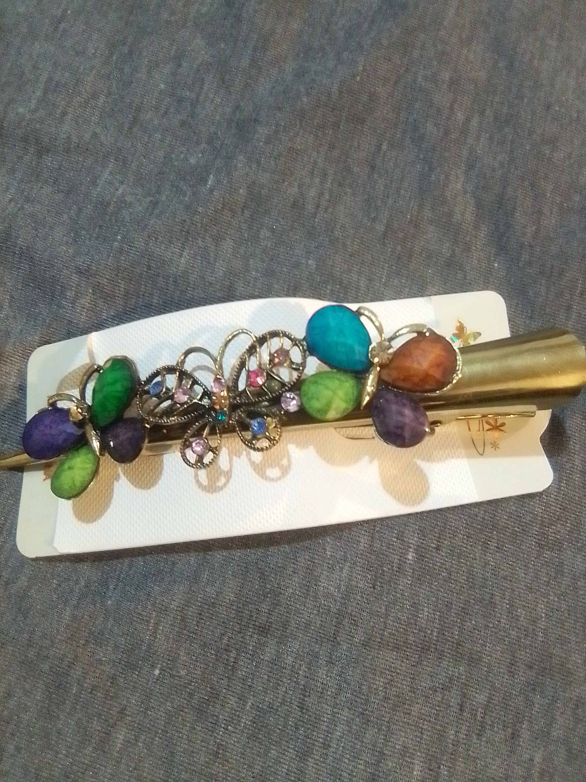 گیره انبری نگین دار سایز بزرگ