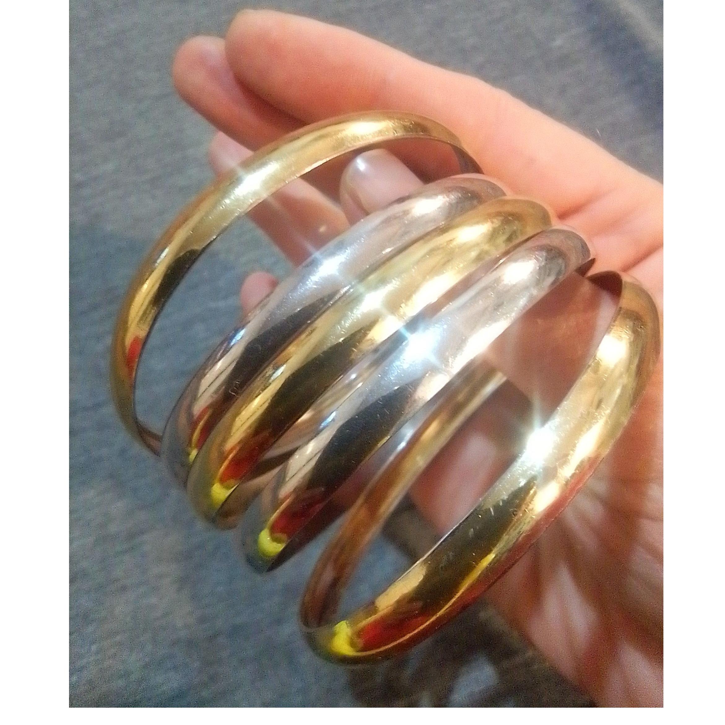 النگو قدیمی آیینه ای 3 عددی