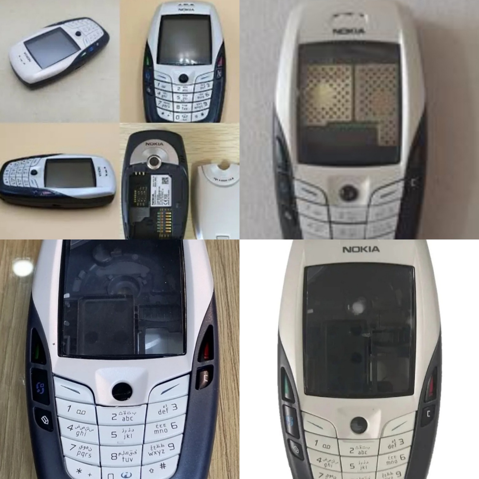 قاب و شاسی گوشی نوکیا6600 وارداتی اورجینال گارانتی