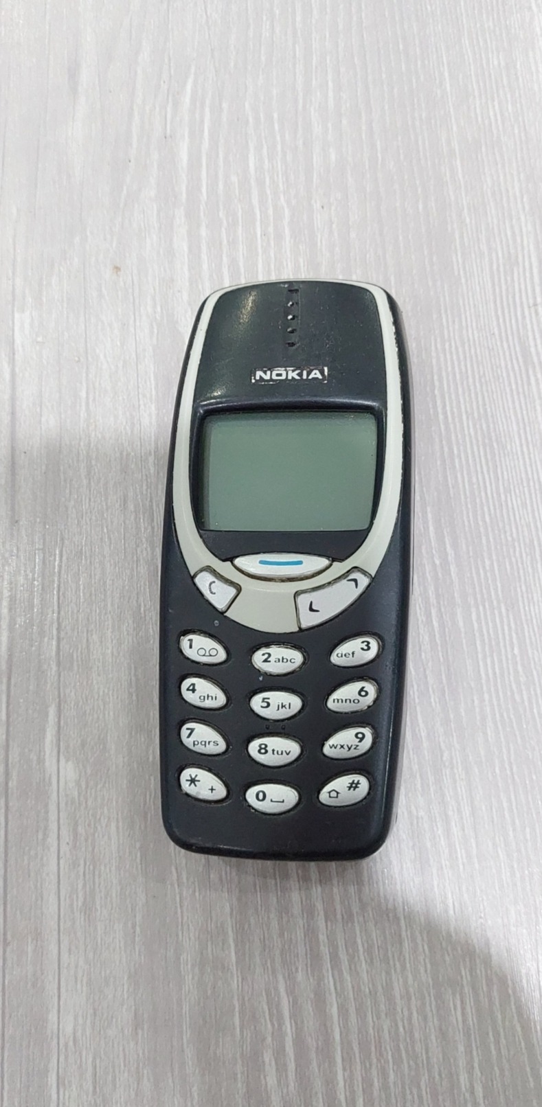 مزایده گوشی3310نوکیاعطیقه فابریک ریجسترفاقدباتری