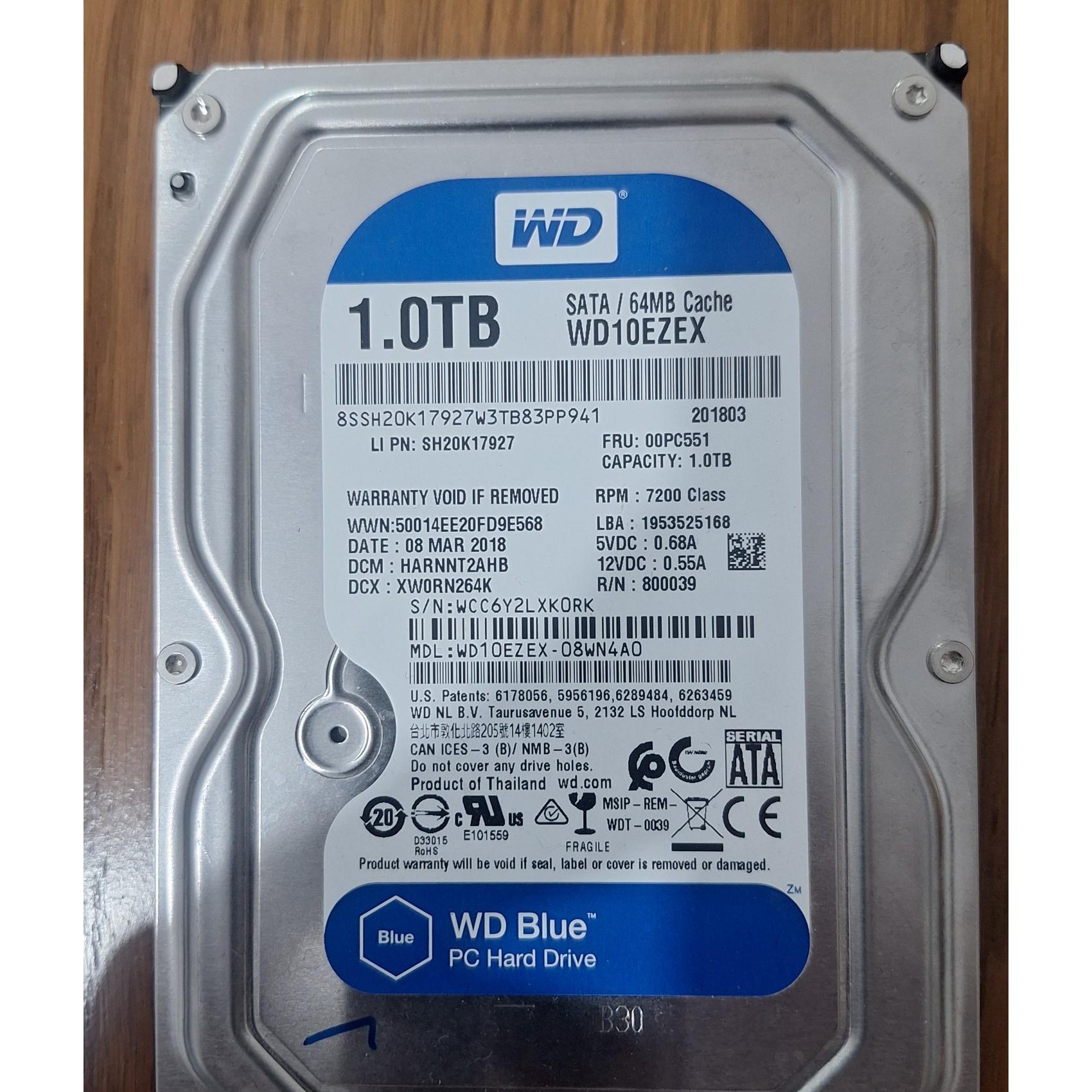 هارد 1 ترابایت WD