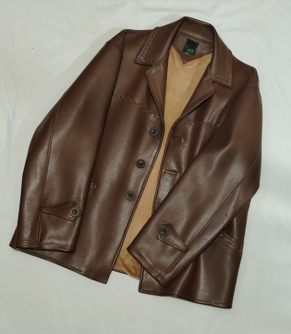 کاپشن چرم طبیعی تاناکورا (استایلینگ تخصصی)