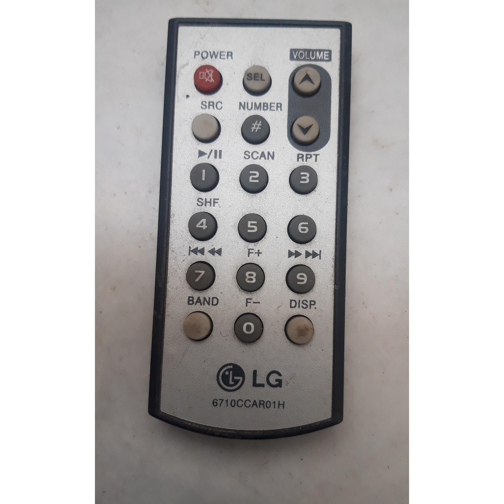 کنترل فابریکی ضبط ماشین LG اصل توجه به عکس