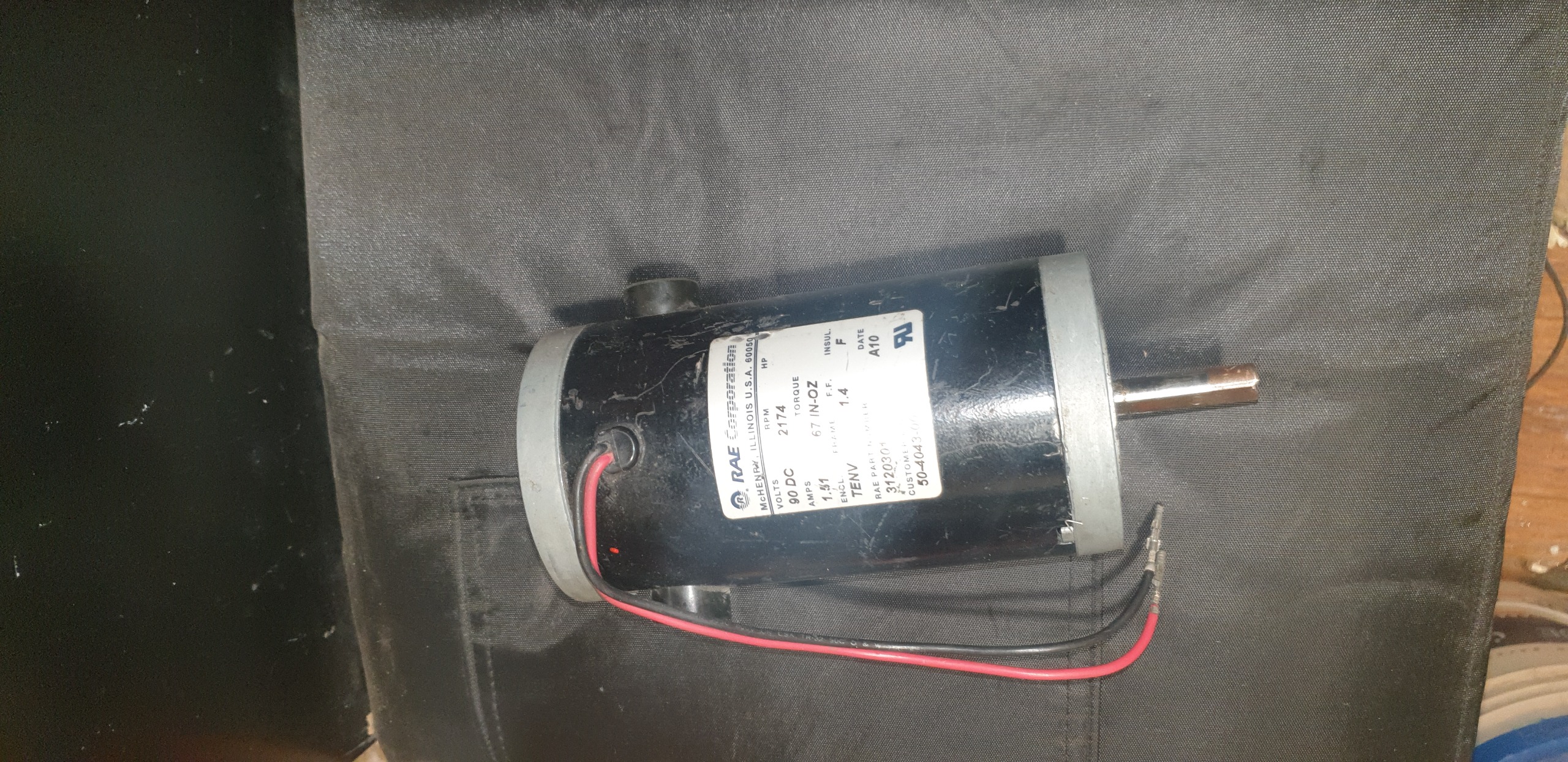 موتور dc90 ولت