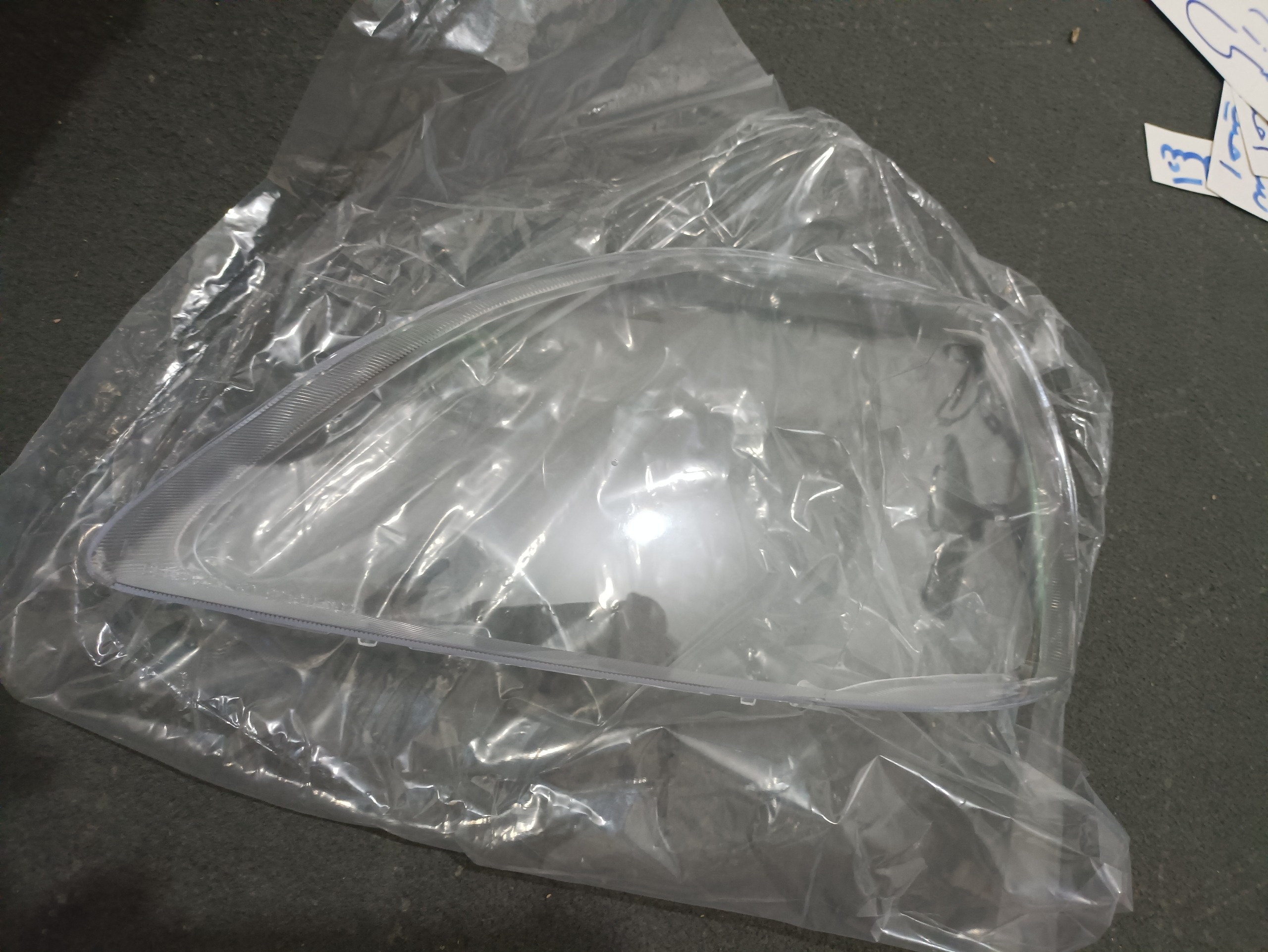 طلق چراغ ال90 بسته دو عددی پلی کربنات
