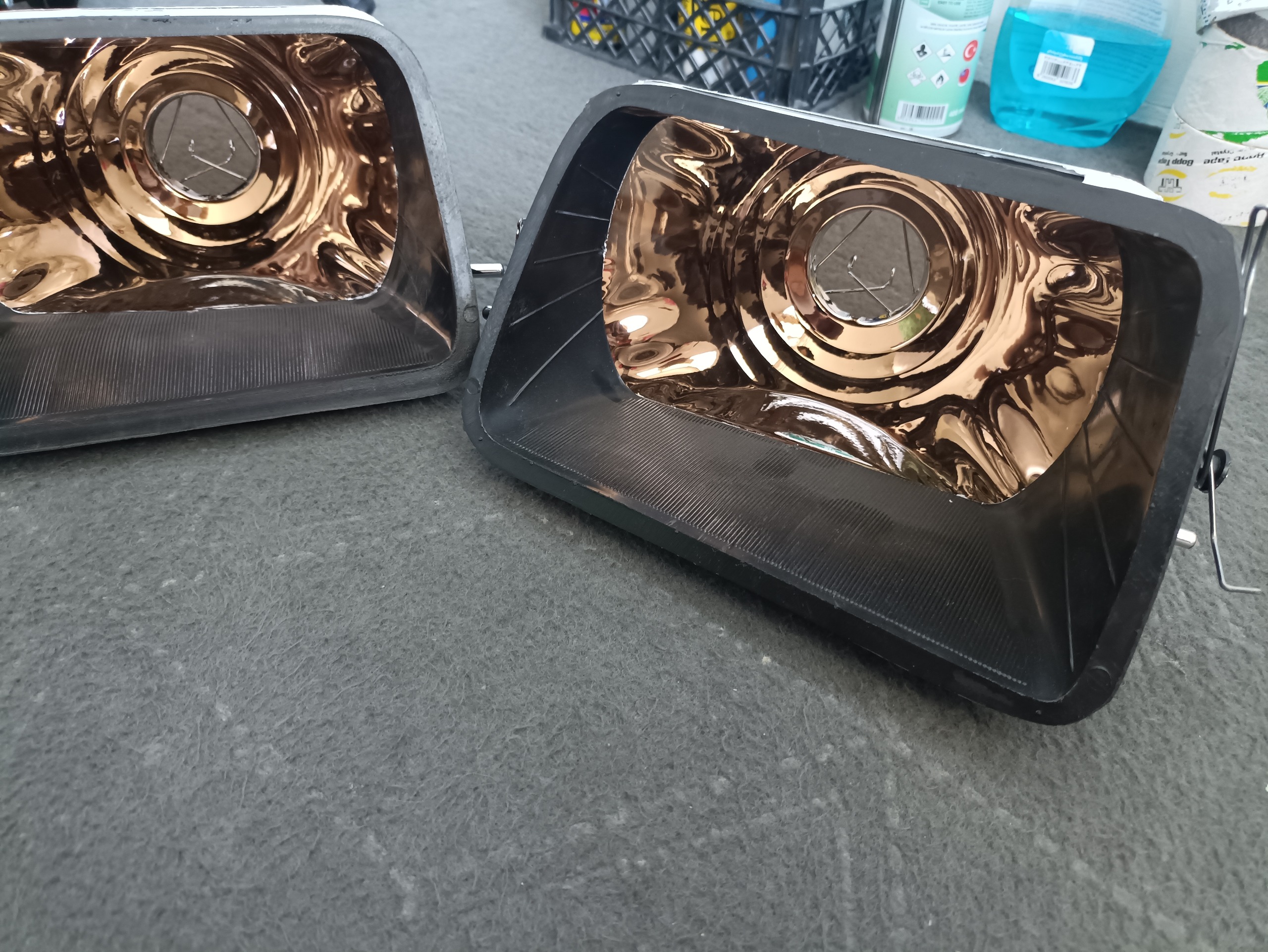 چراغ اسپرت پی کی شیشه برنز بسته دو عددی