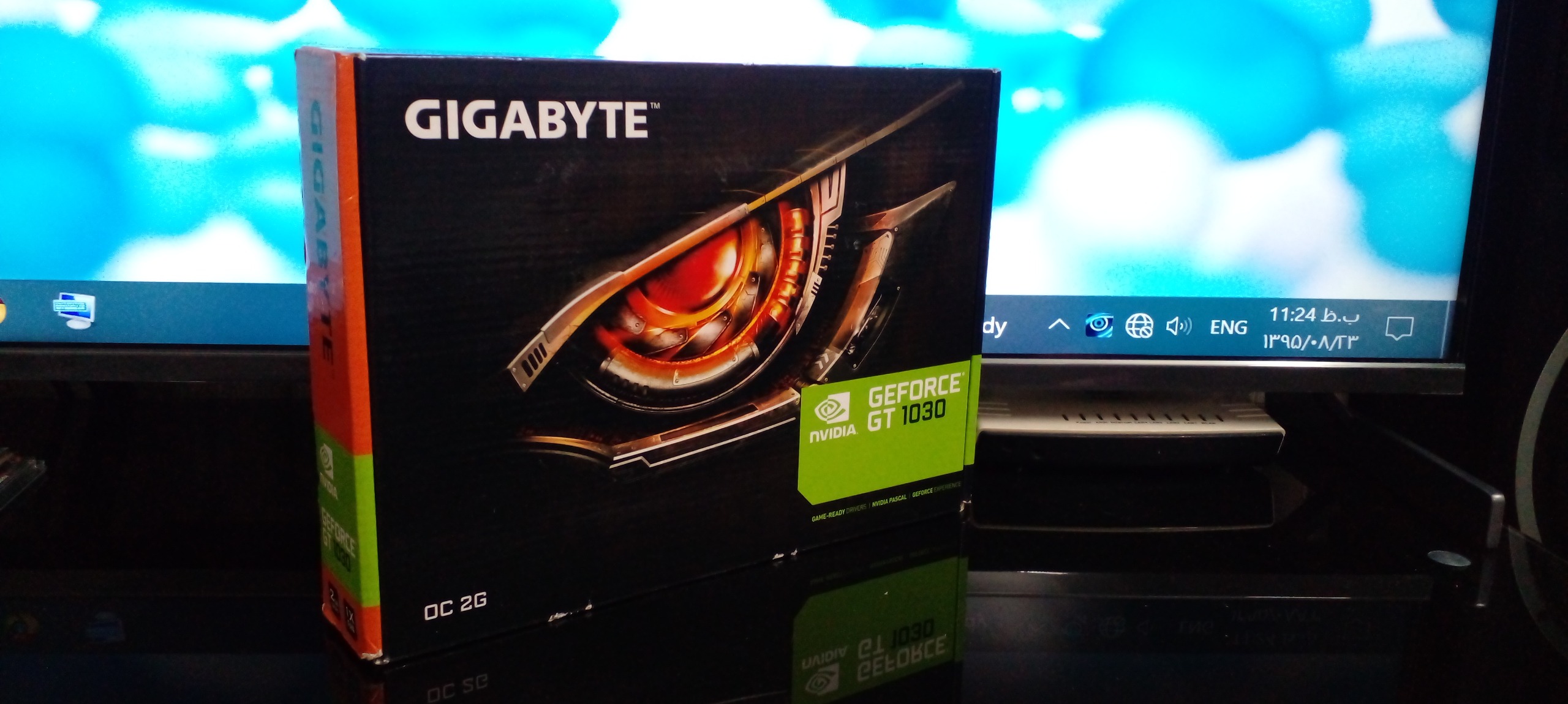 کارت گرافیک گیگابایت مدل GIGABYTE GT 1030 OC 2GB