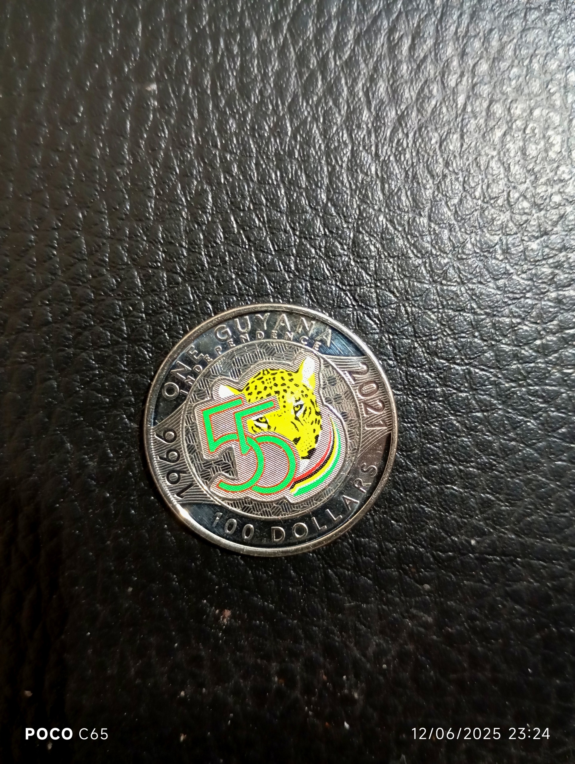 سکه 100 دلار گویان