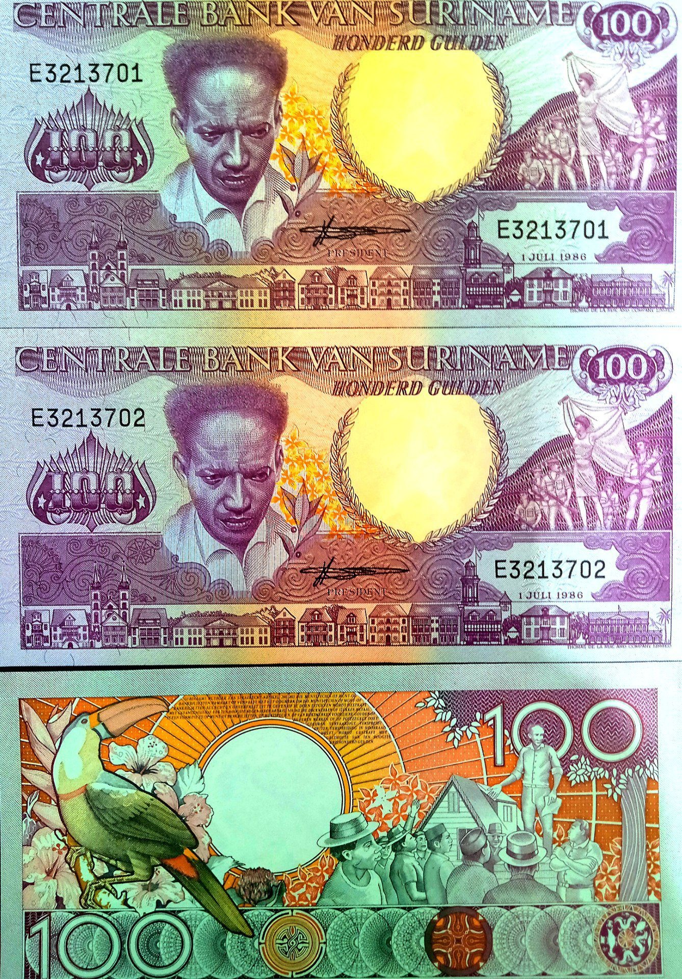 100 گلدن سورینام