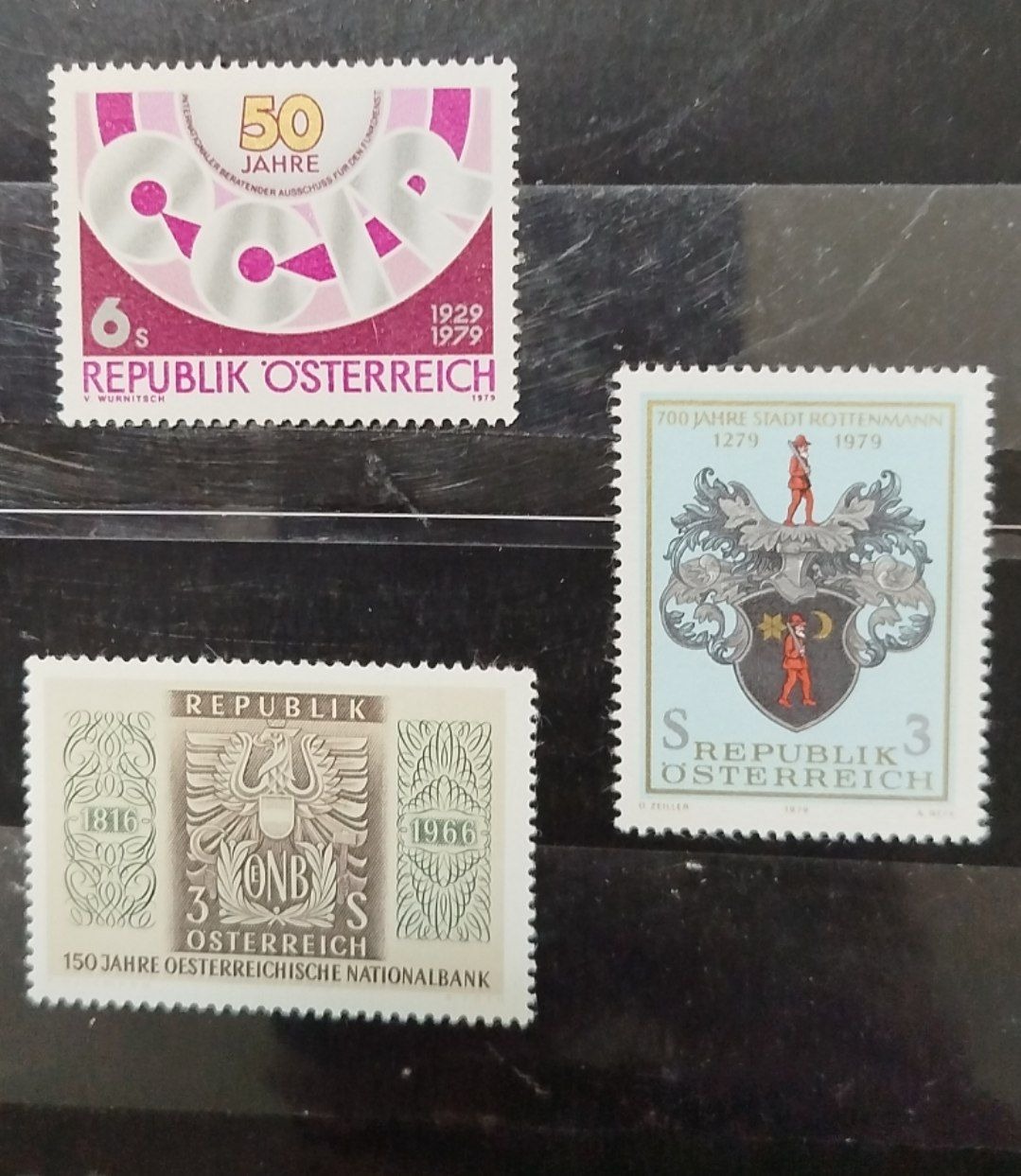 3 عدد تمبر کمیاب