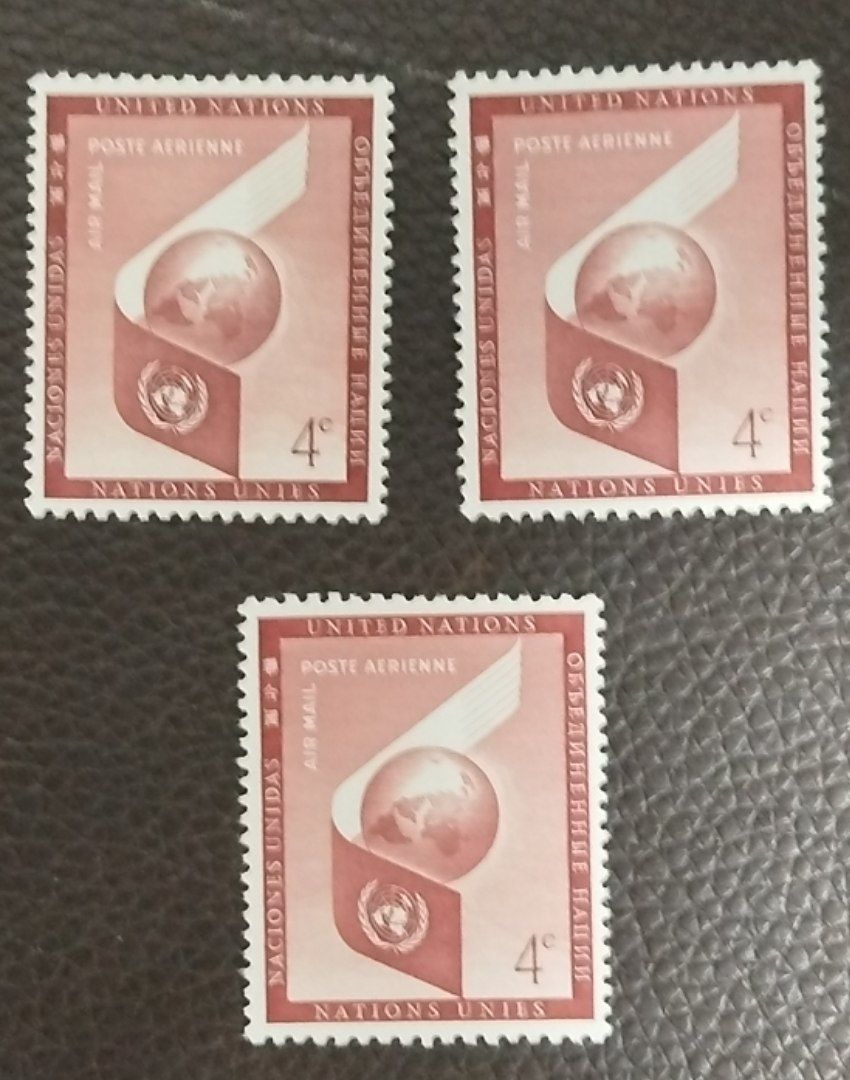 سه عدد تمبر کمیاب