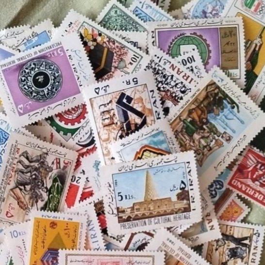100 عدد تمبرهای جمهوری