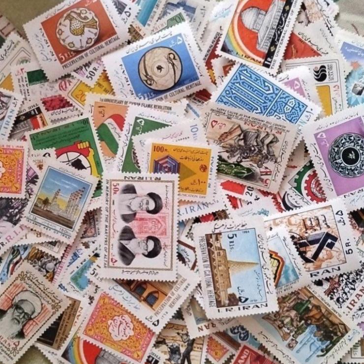 100 عدد تمبرهای جمهوری