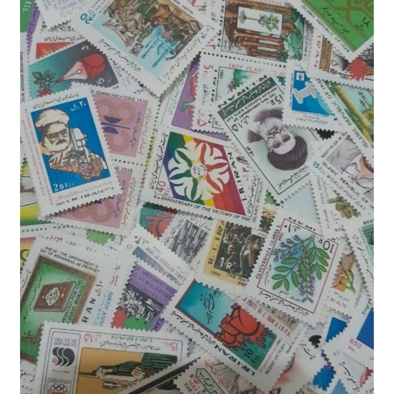 200 عدد تمبر ( توضیحات دارد )