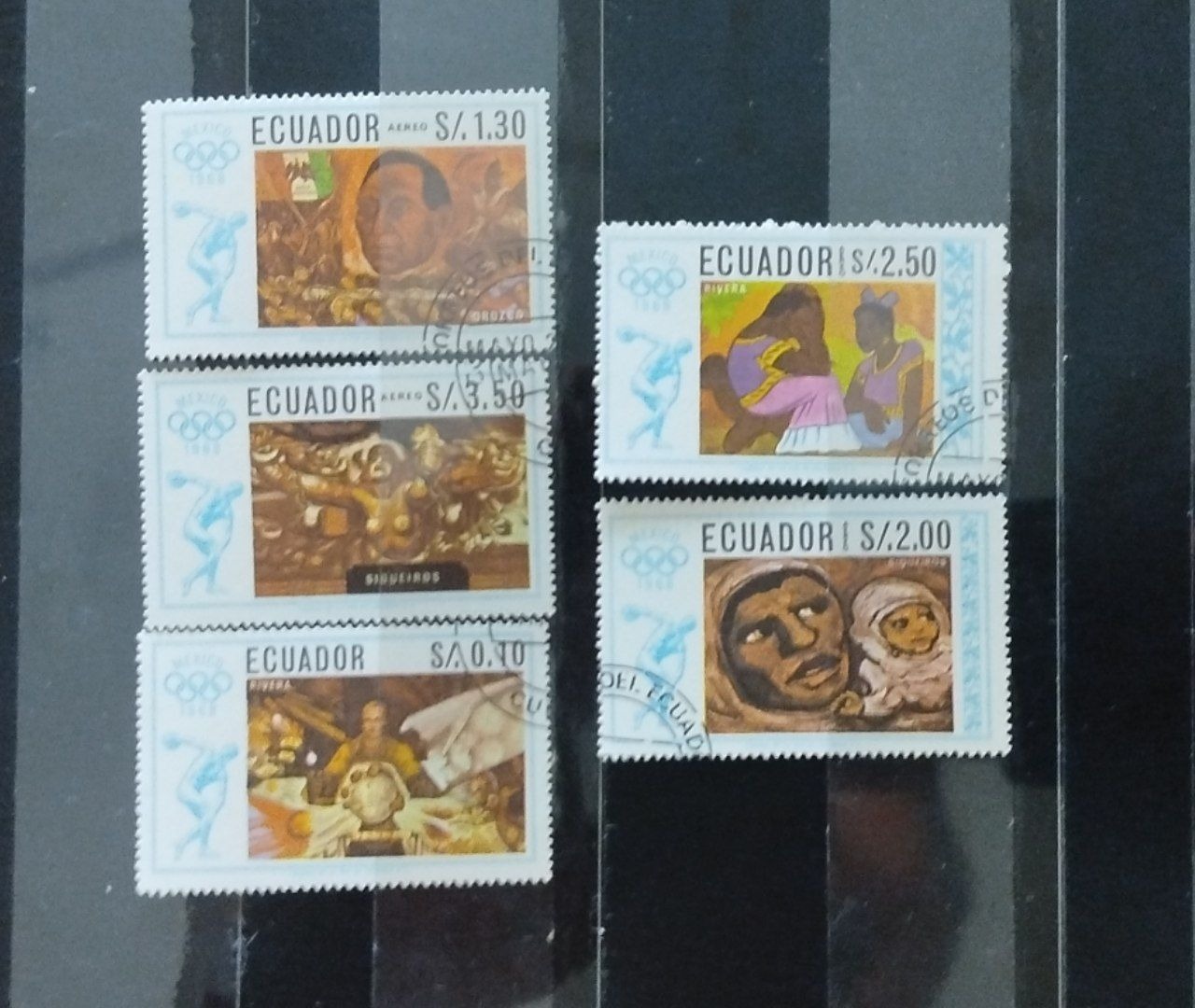5 عدد تمبر خارجی
