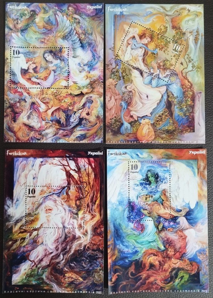 4 عدد تمبر شیت بی نظیر