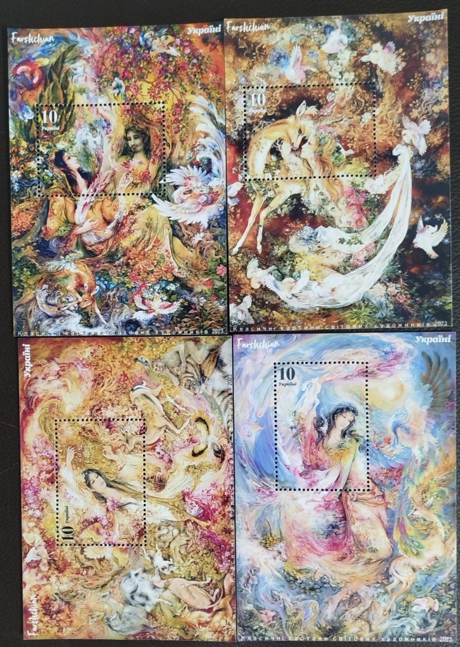 4 عدد تمبر شیت بی نظیر