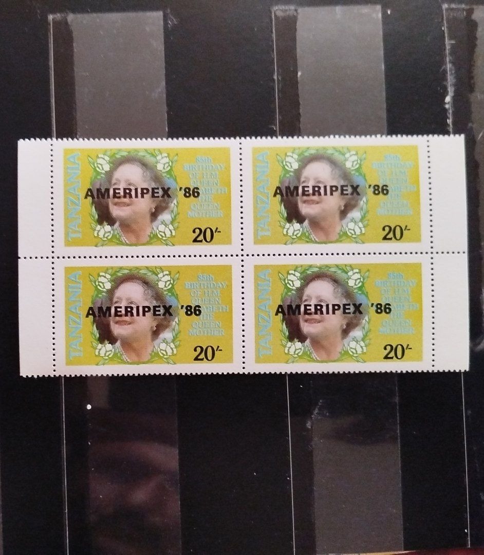 بلوک تمبر ملکه