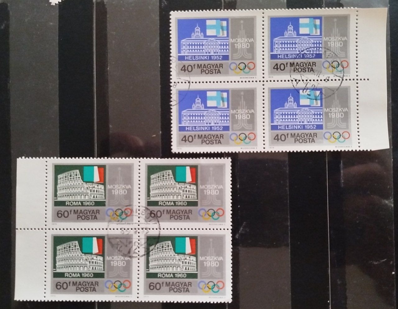 دو بلوک تمبر