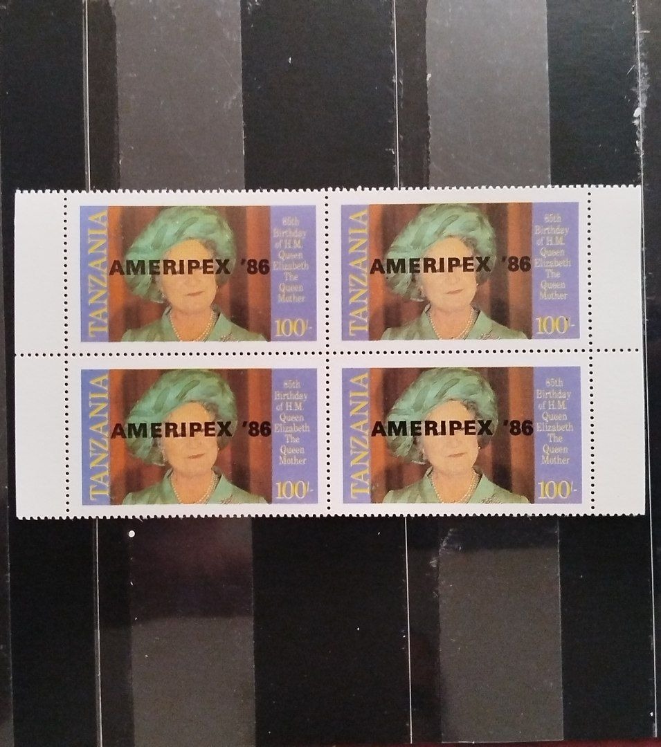 بلوک تمبر ملکه