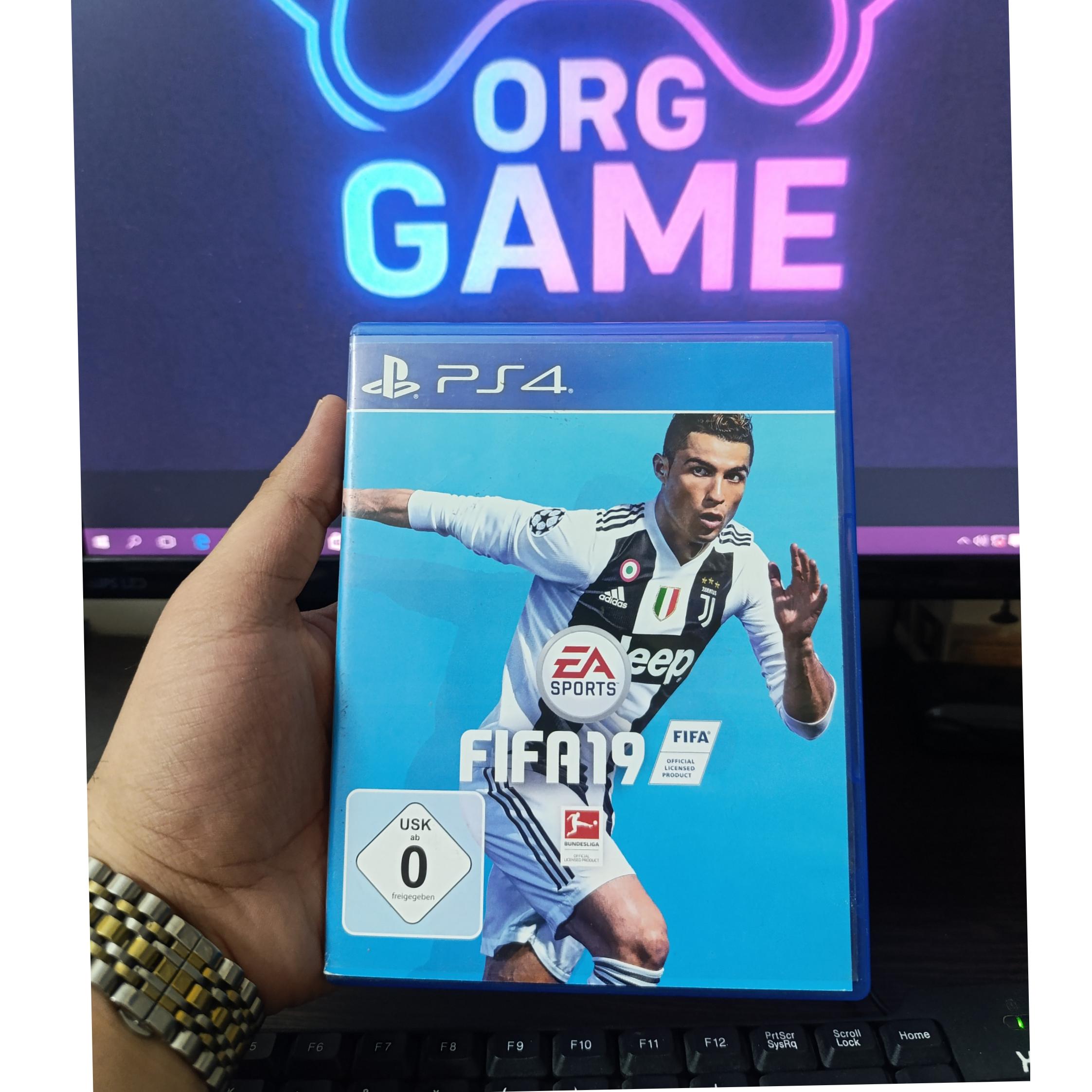 دیسک بازی fifa19 فیفا 19 برای ps4 و ps5 (درحدنو)