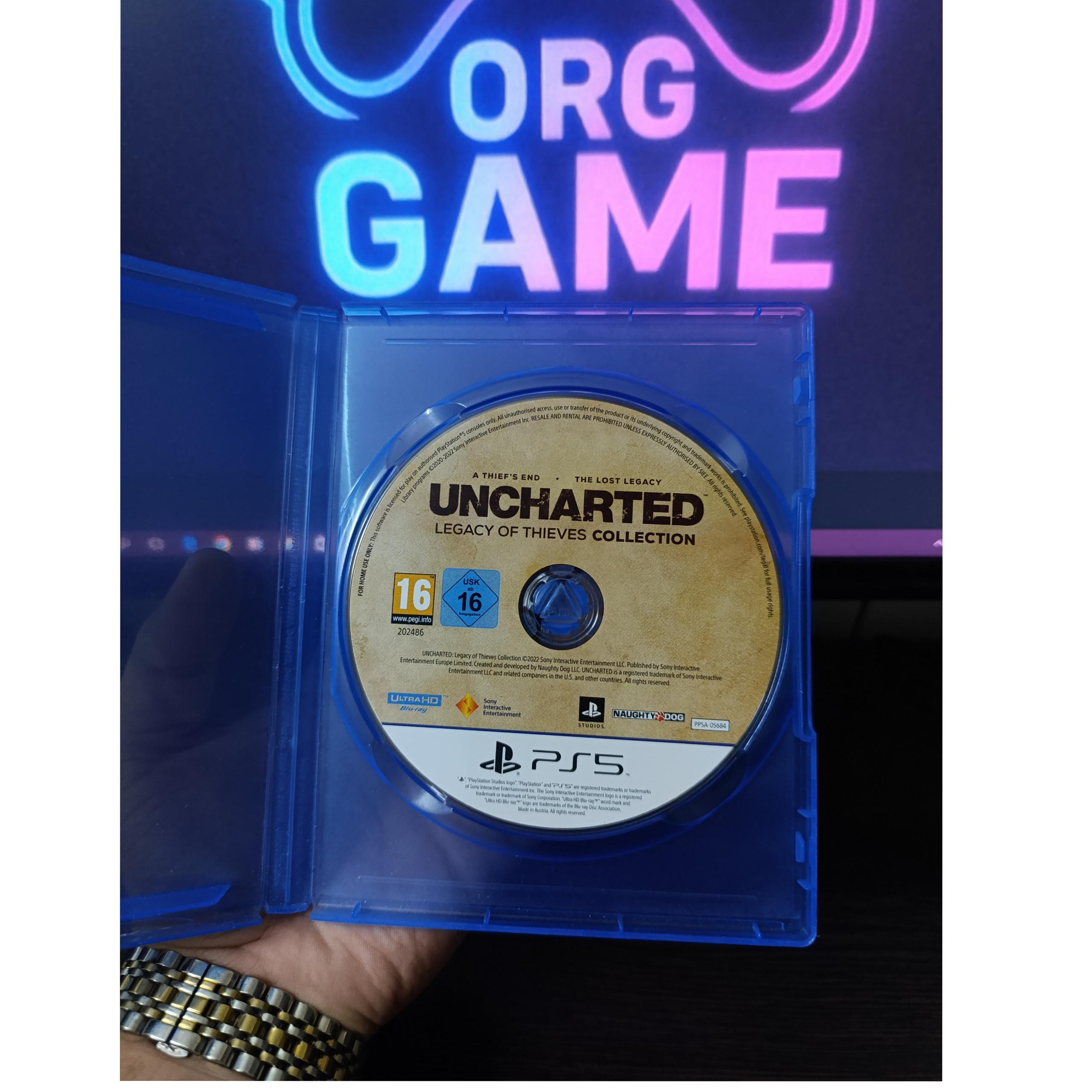 بازی uncharted collection ps5 آنچارتد ps5 (درحدنو)