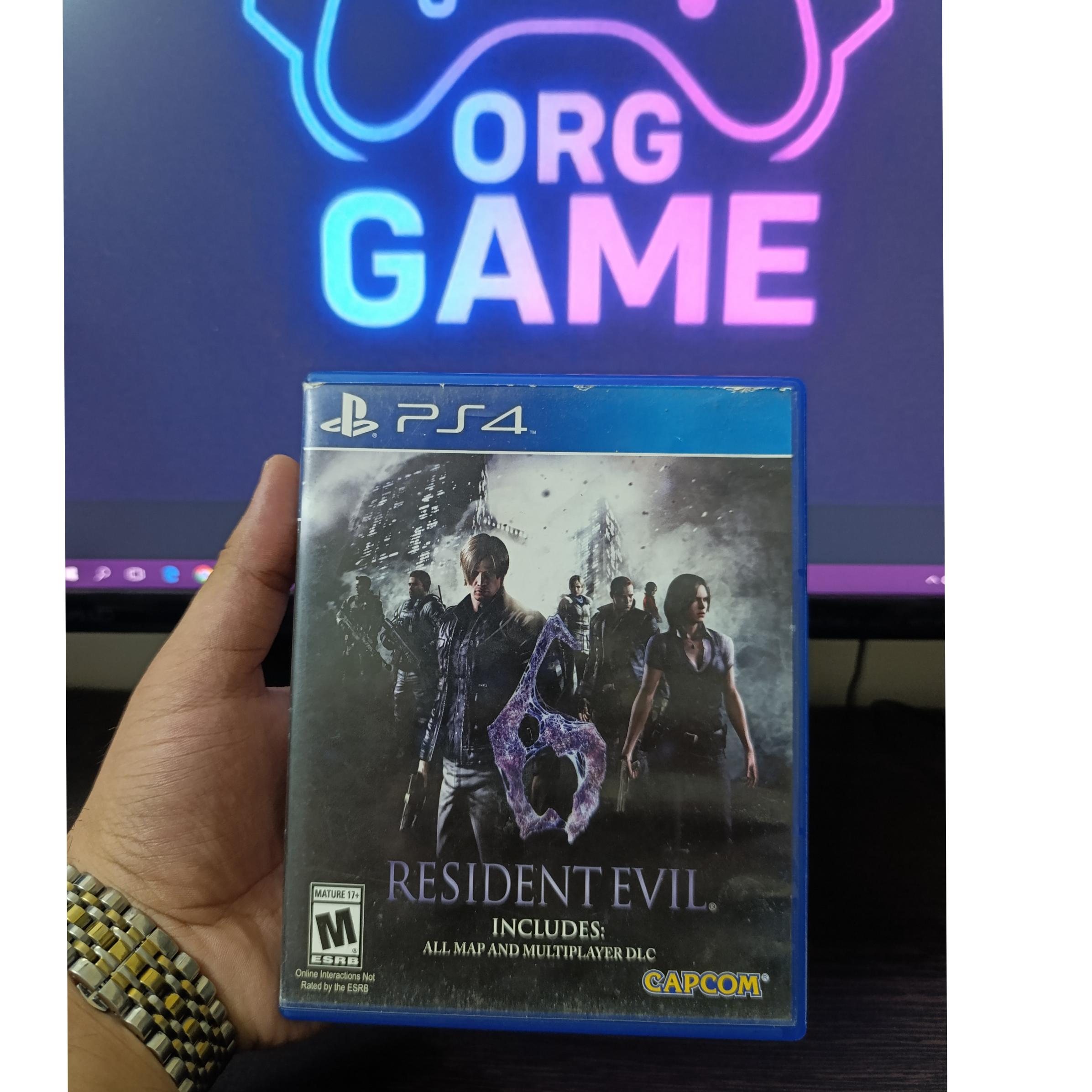 بازی resident evil 6 ps4 اویل 6 ریجن آل (کارکرده)