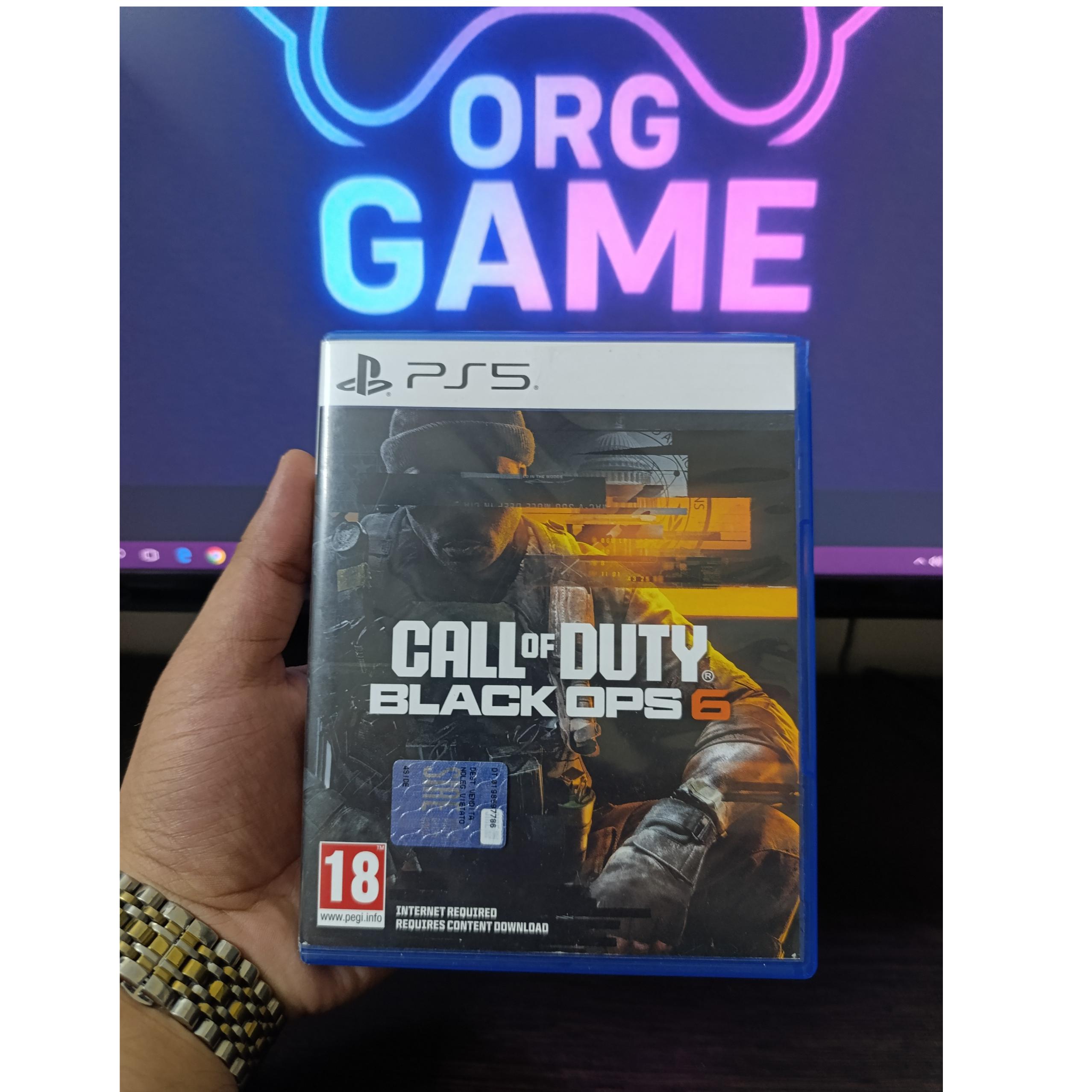 بازی call of black ops 6 ps5 بلک اوپس 6 (درحدنو)