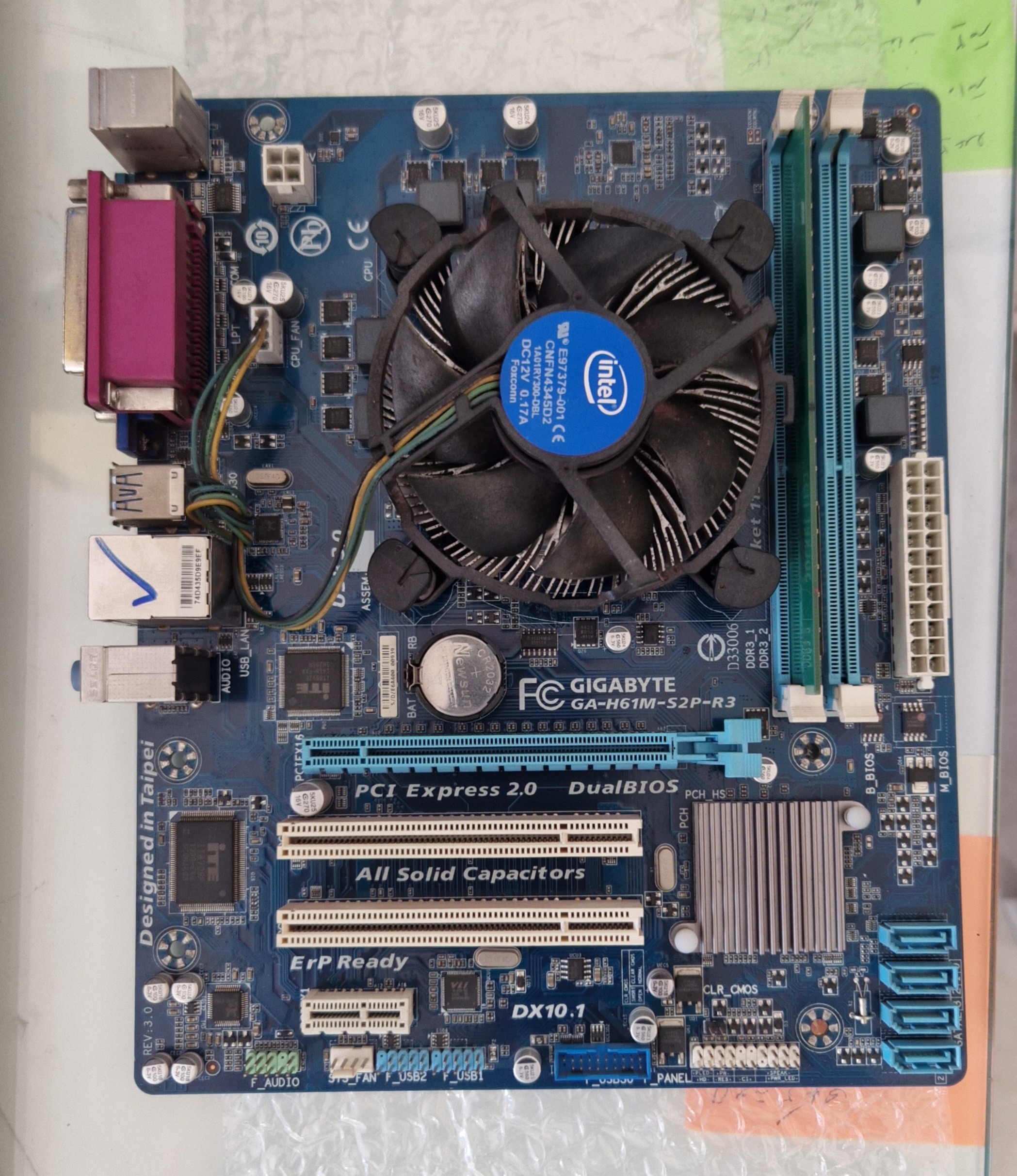 مادربرد گیگابایت h61 نسل 3 usb3