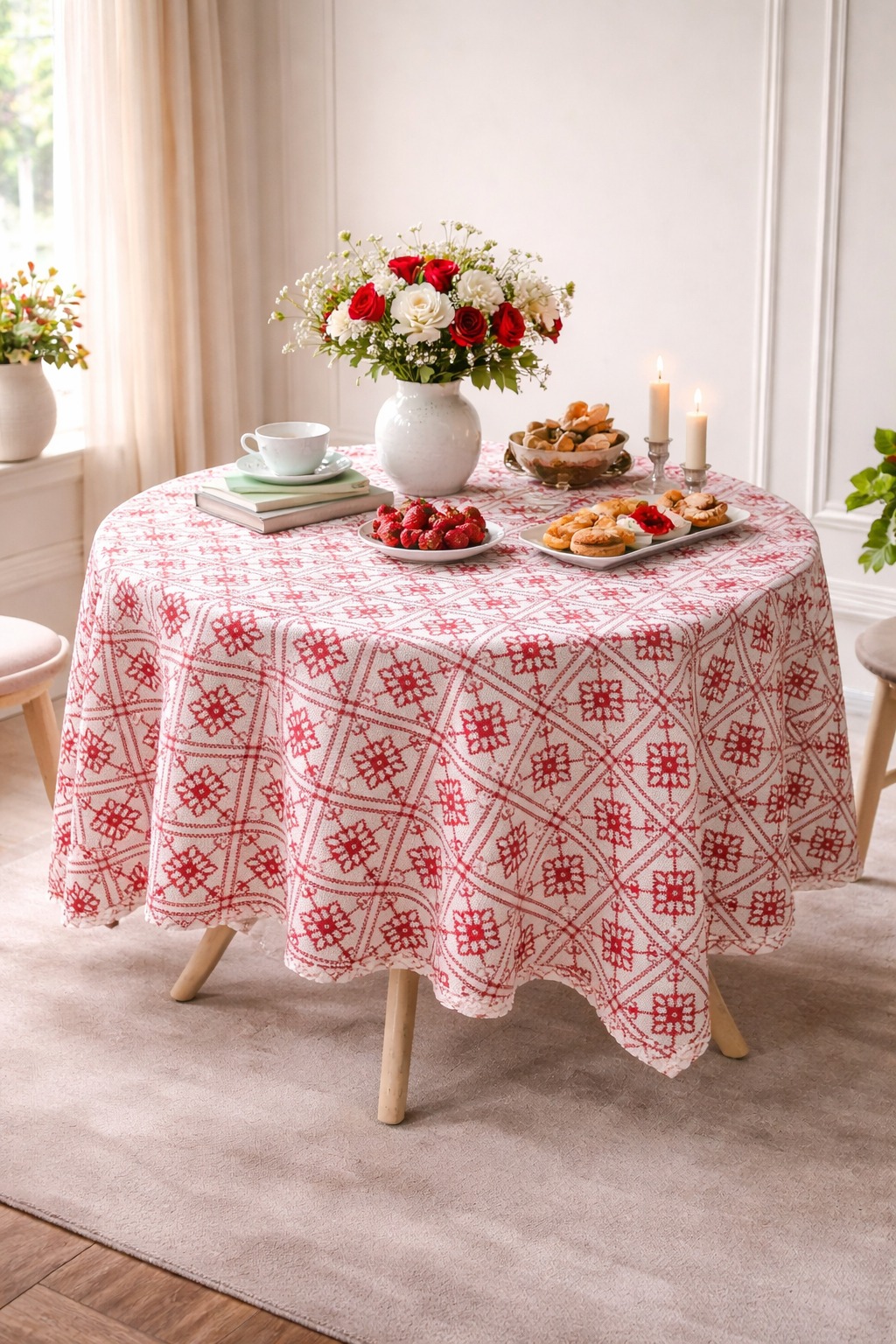 رومیزی چهار و شش نفره