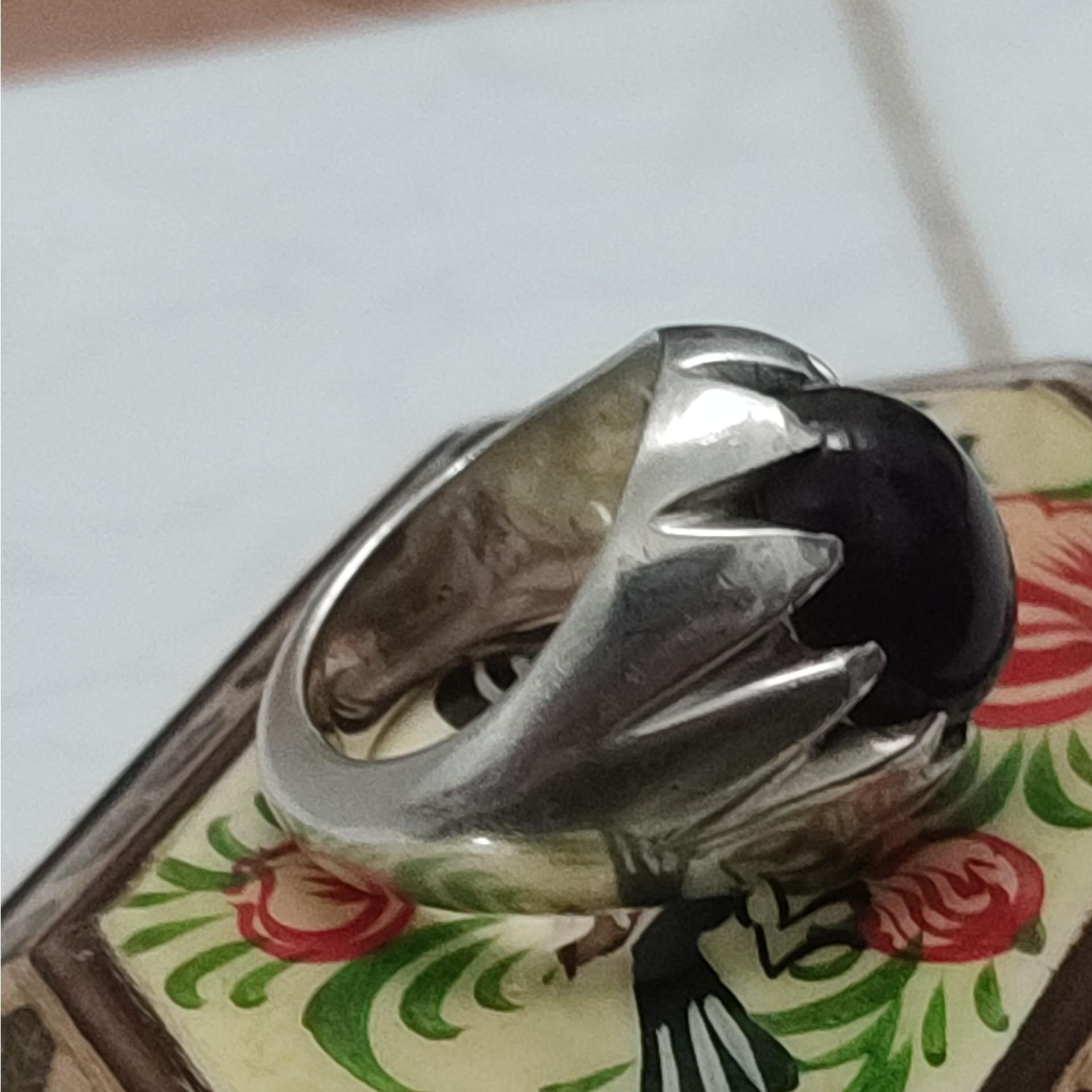 انگشتر نقره دست ساز مردانه