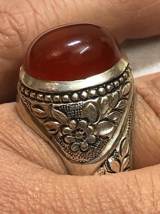 انگشتر نقره 925 یمنی اصل