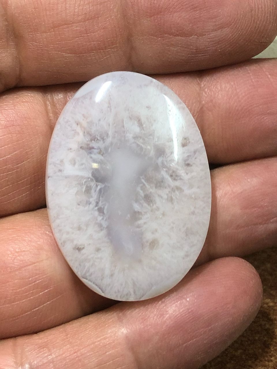 عقیق شجر برفی پاک زیبا