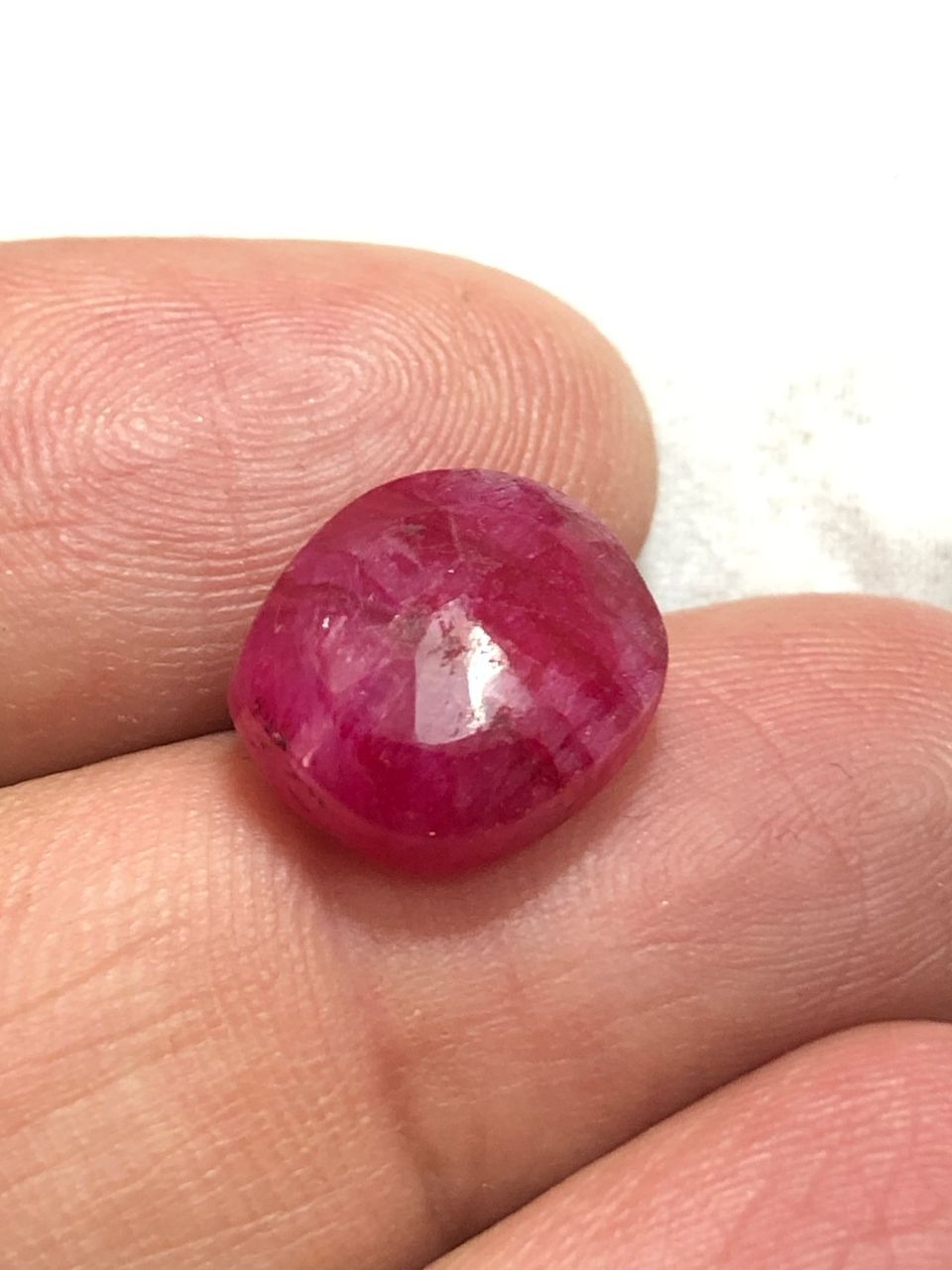 یاقوت سرخ آماده رکاب خوشرنگ وزیبا