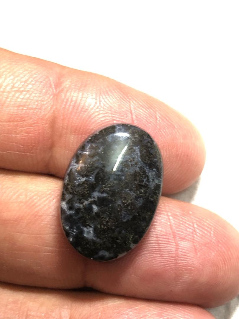 عقیق خزه ای شیک آماده رکاب