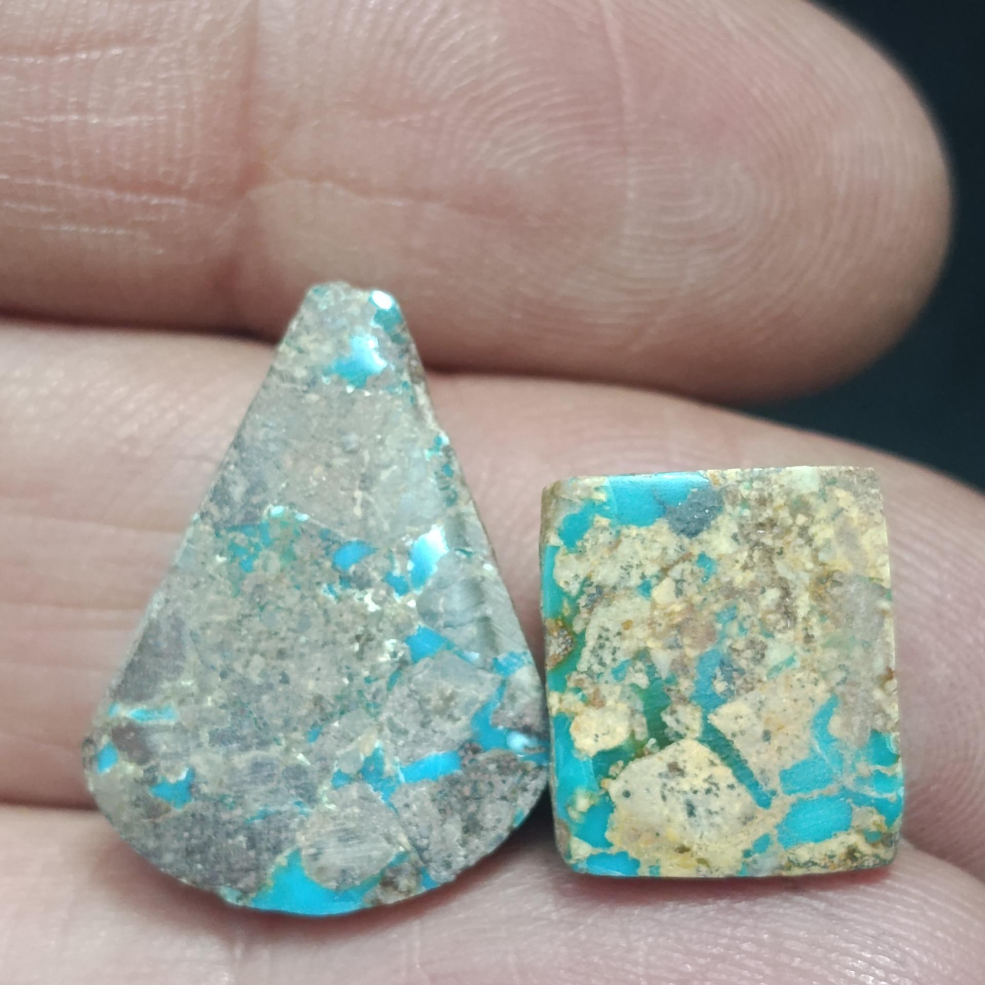 ست فیروزه نیشابوری طبیعی